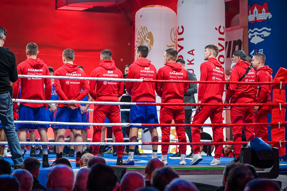 Bokserski klub Slavija u Mozzart opremi