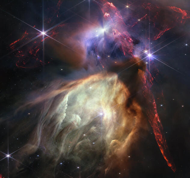 Kompleks oblaka udaljen 400 svjetlosnih godina od Zemlje (Foto: NASA/ESA/CSA)