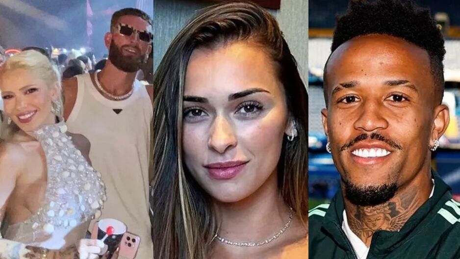 Karoline Lima i Léo Pereira; Tainá Costa i Éder Militão (Foto: Montaža / Instagram)