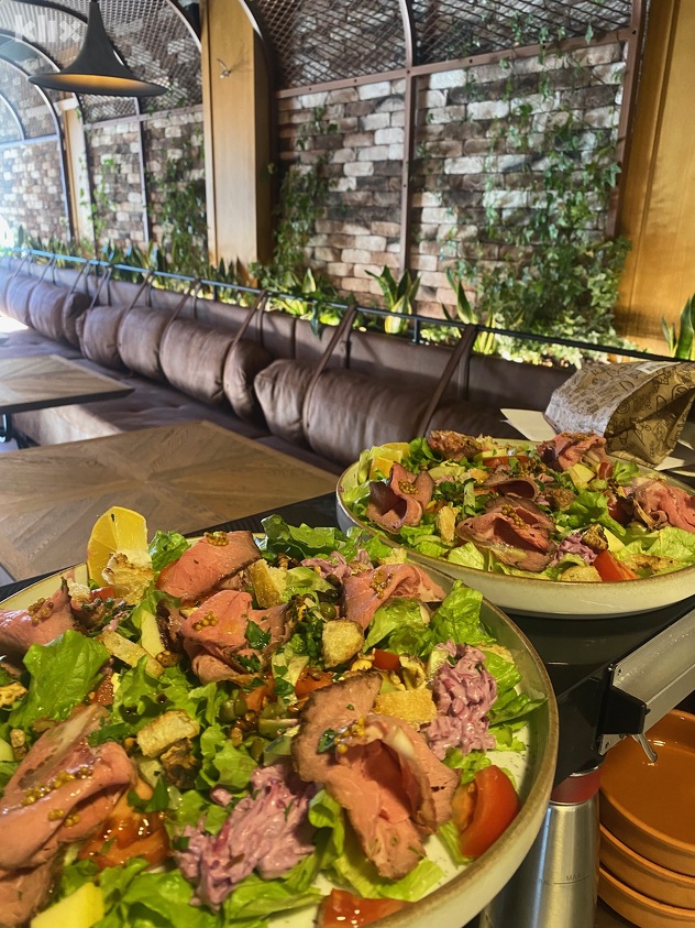 Roastbeef salata