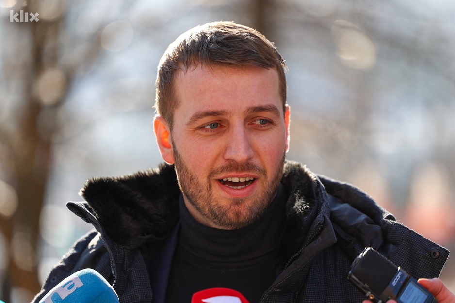 Aldin Tinjak, jedan od aplikanata (Foto: I. L./Klix.ba)