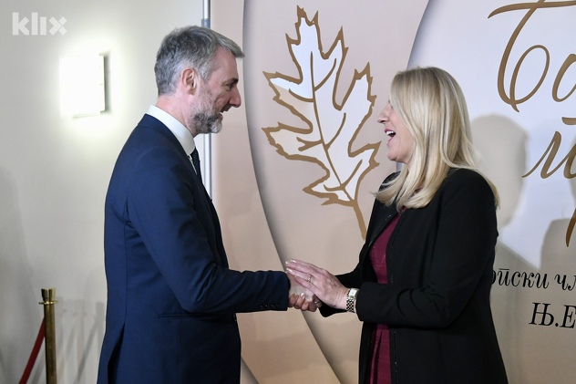 Edin Forto i Željka Cvijanović (Foto: D. S./Klix.ba)