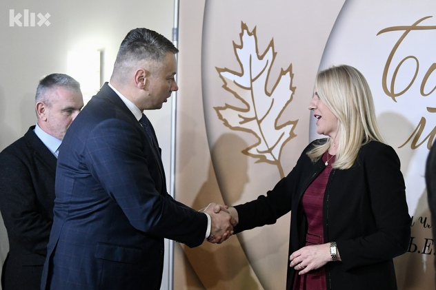 Prijemu prisustvuje i Nenad Nešić (Foto: D. S./Klix.ba)