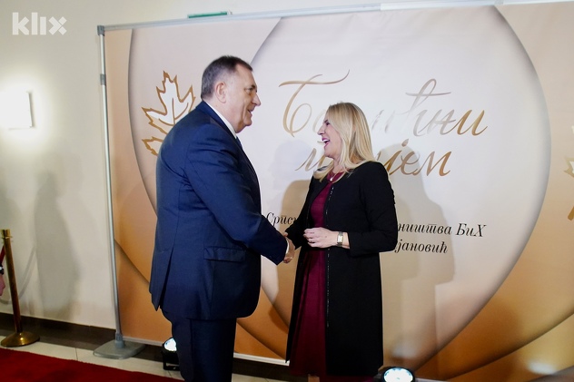 Milorad Dodik i Željka Cvijanović (Foto: D. S./Klix.ba)