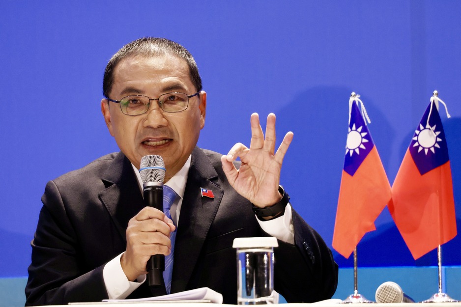 Kandidat Koumintanga Hou Yu-ih (Foto: EPA-EFE)