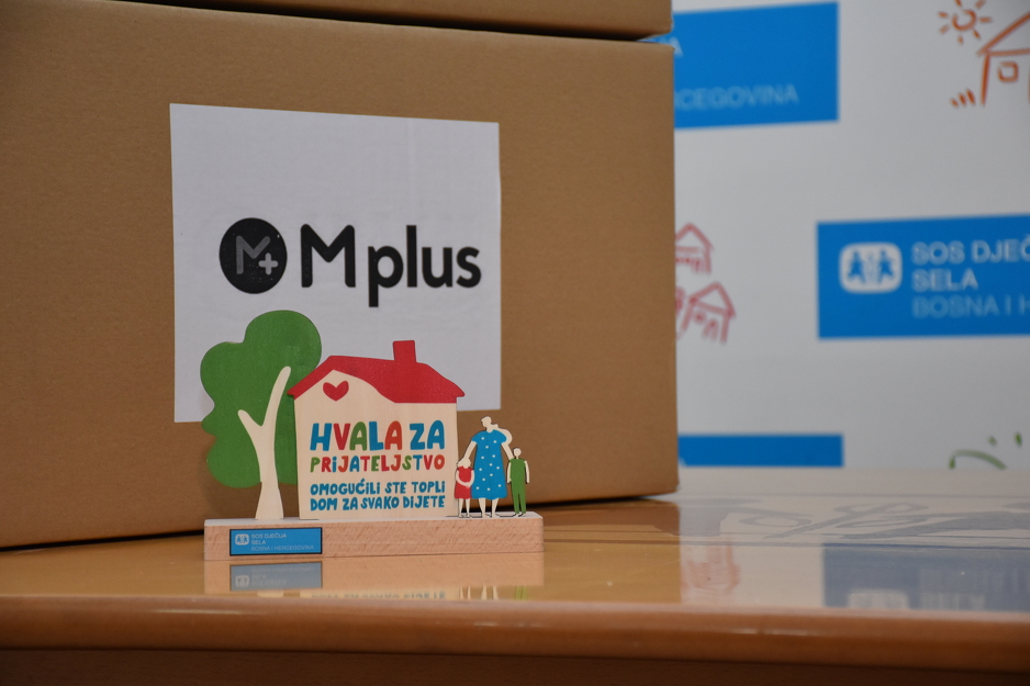 Mplus za SOS dječija sela u BiH