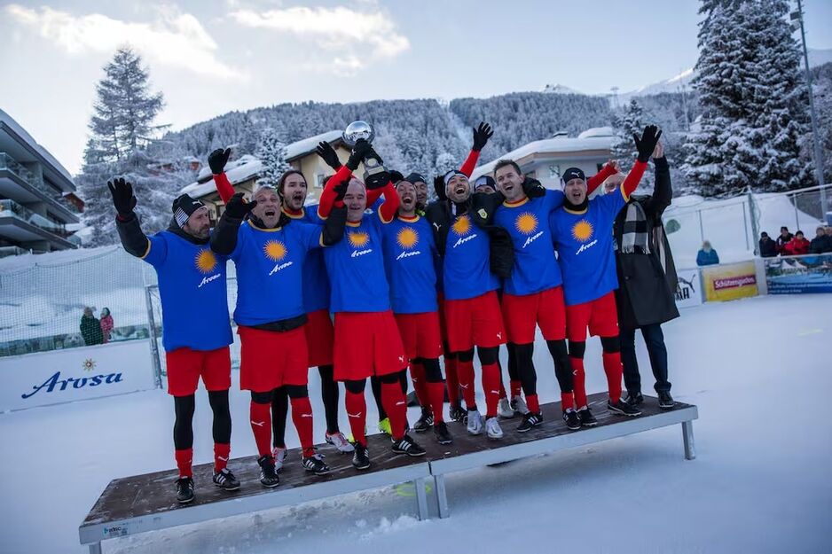 Slavlje Švicaraca nakon osvajanja titule (Foto: Blick.ch)