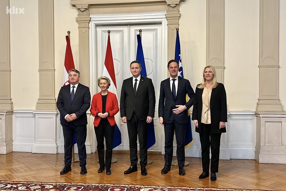 Plenković izbjegao susret s Komšićem u Predsjedništvu BiH (Foto: I. Š./Klix.ba)