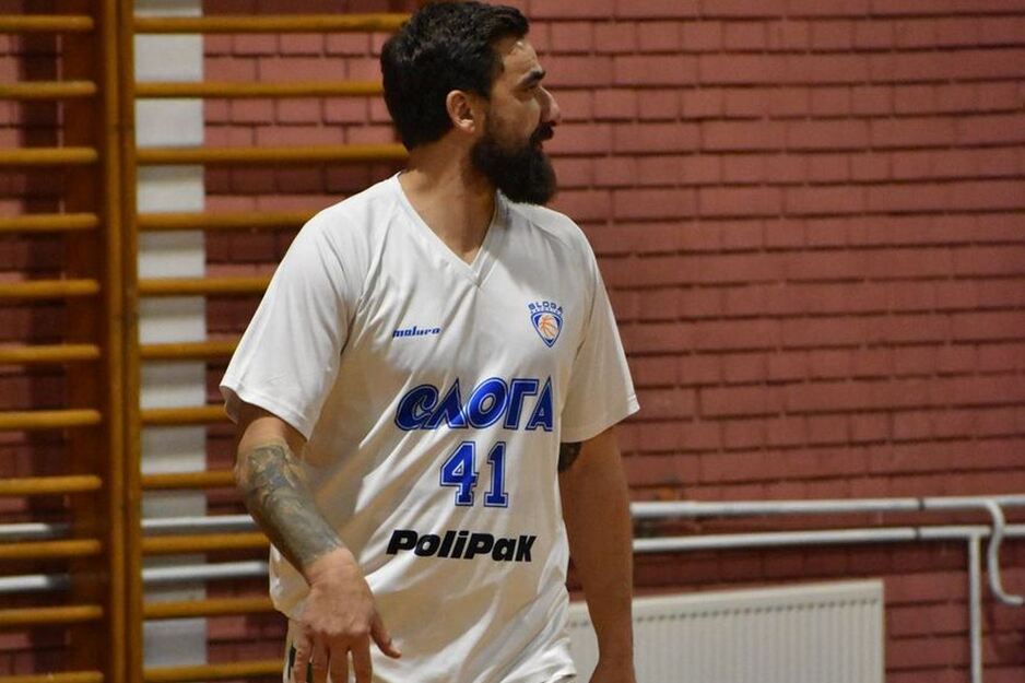 Raško Katić u dresu Sloge (Foto: Dragica Basarić)