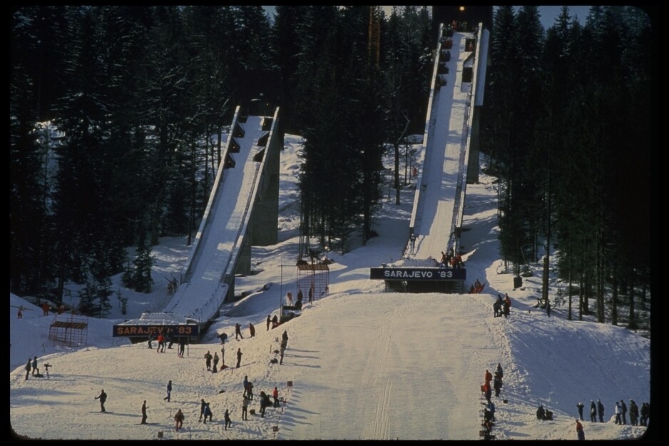 Skakaonice na Igmanu prije rata (Foto: Međunarodni olimpijski komitet)