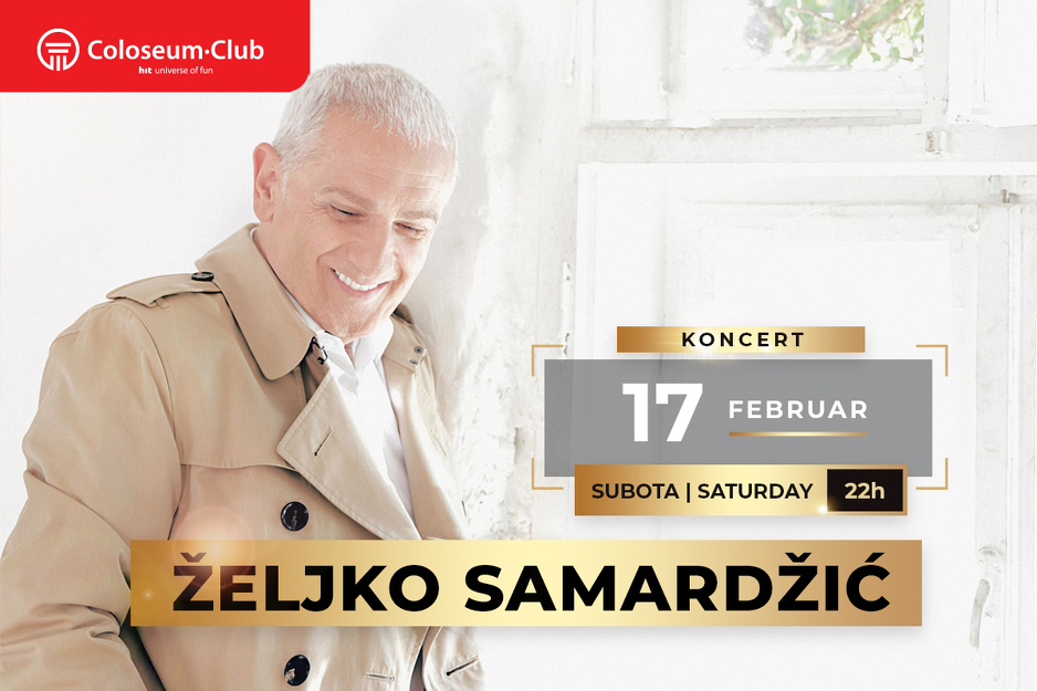 Željko Samardžić u Coloseum Clubu