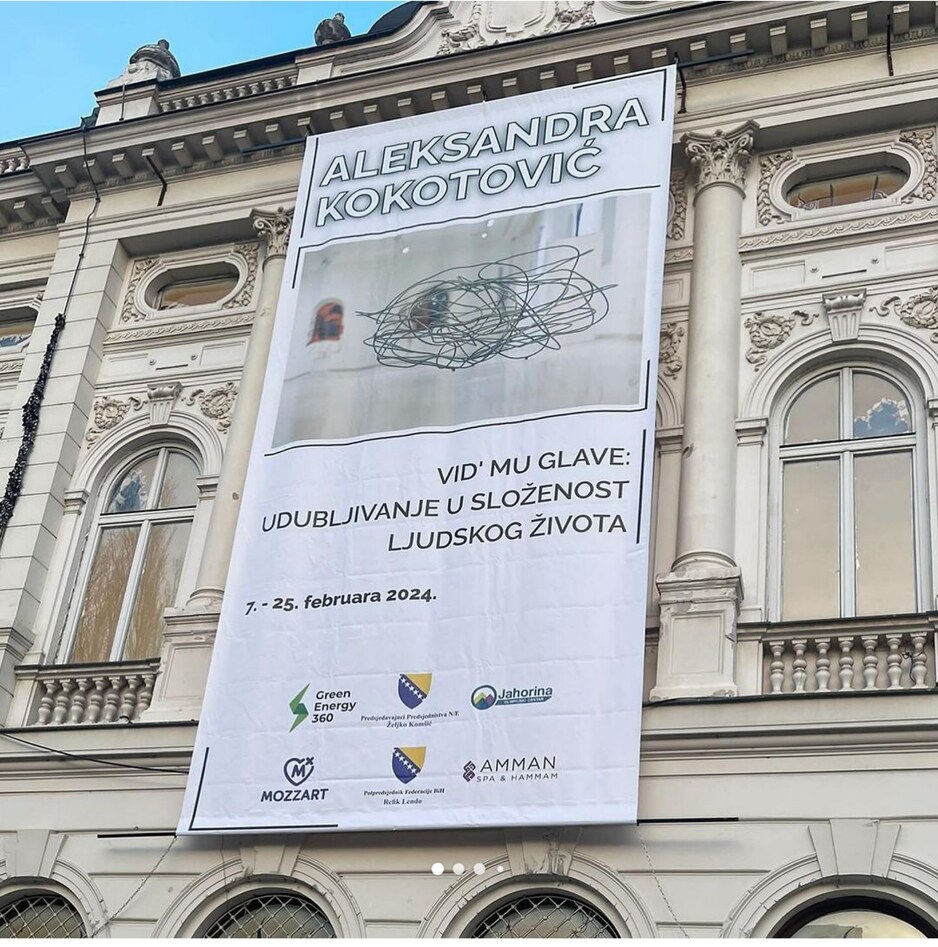 Izložba Aleksandre Kokotović u Sarajevu