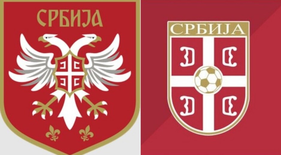 Grb Srbije koji se ukida (lijevo) i grb Srbije koji će biti vraćen (desno)