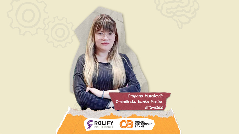 Dragana Muratović, članica Omladinske banke Mostar