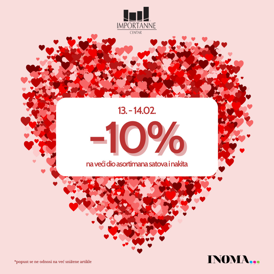 U Inomi vas očekuje 10% popusta