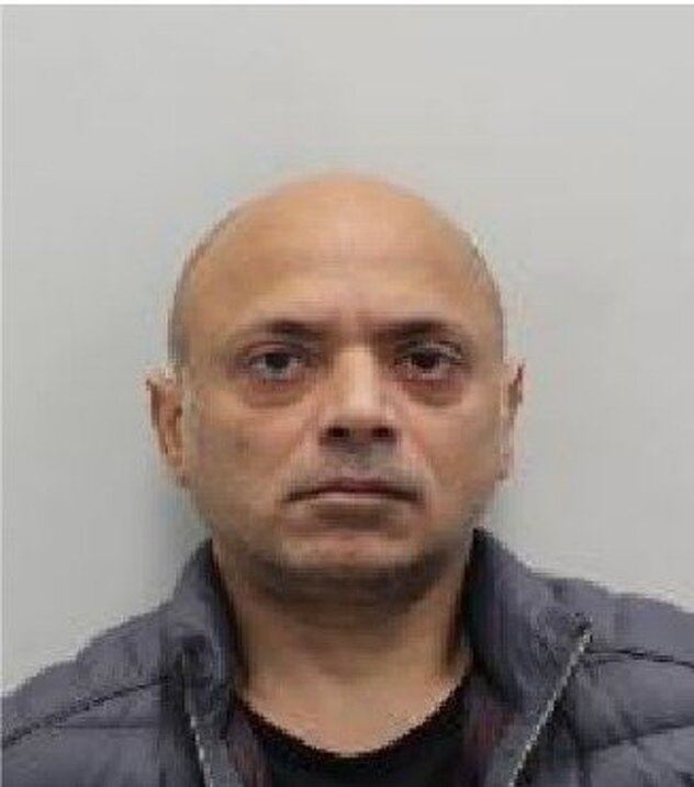 Sandip Patel nakon hapšenja