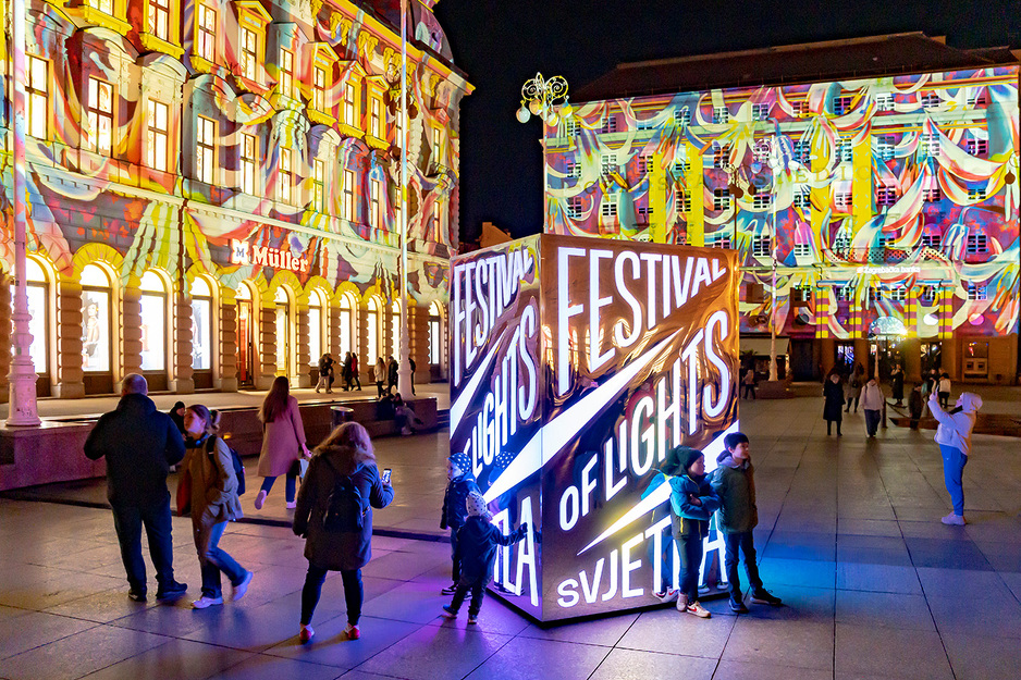 Festival svjetla Zagreb (Foto: M. Tomaþ)