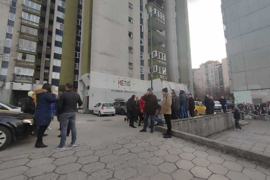 Protest stanara zgrade