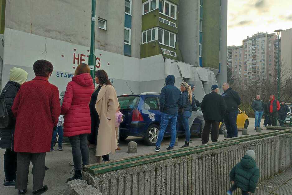 Protest stanara zgrade