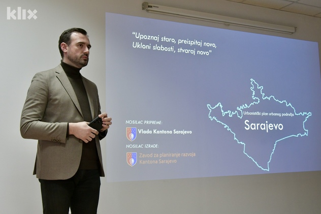 Faruk Muharemović, direktor Zavoda za planiranje razvoja KS (Foto: I. Š./Klix.ba)