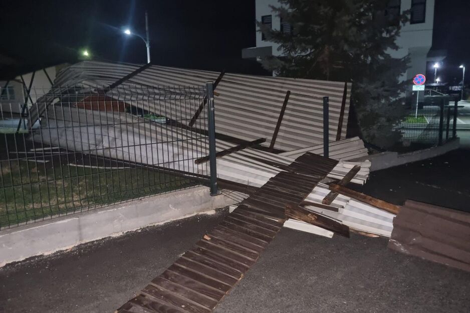 Nevrijeme u Žepču/ Foto: Žepče.ba