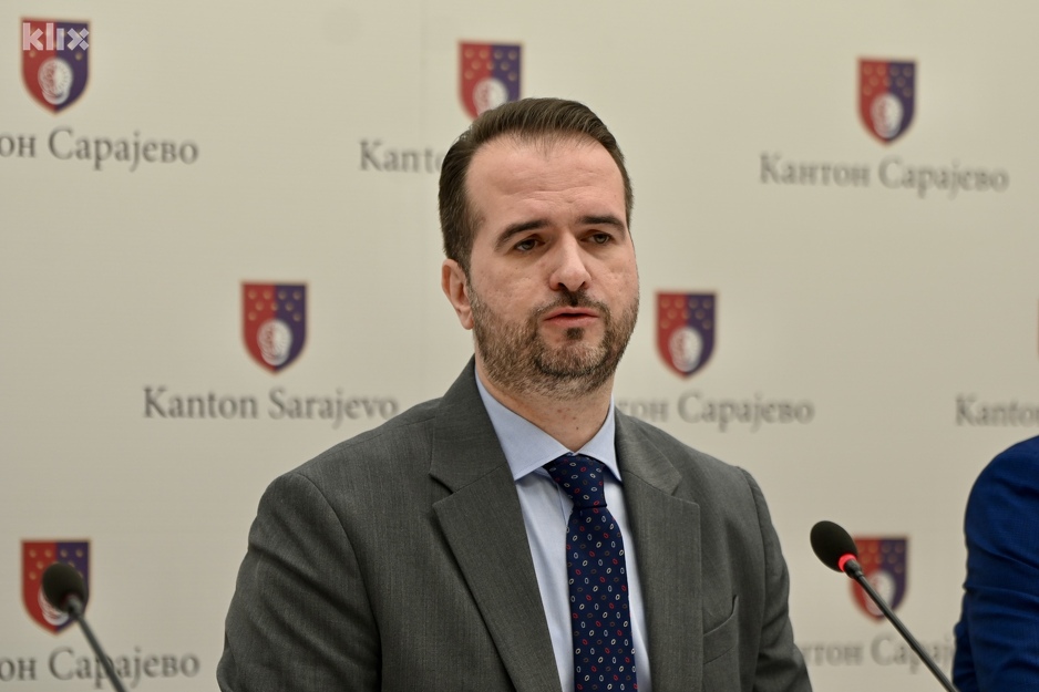 Afan Kalamujić, ministar finansija Kantona Sarajevo (Foto: Klix.ba)