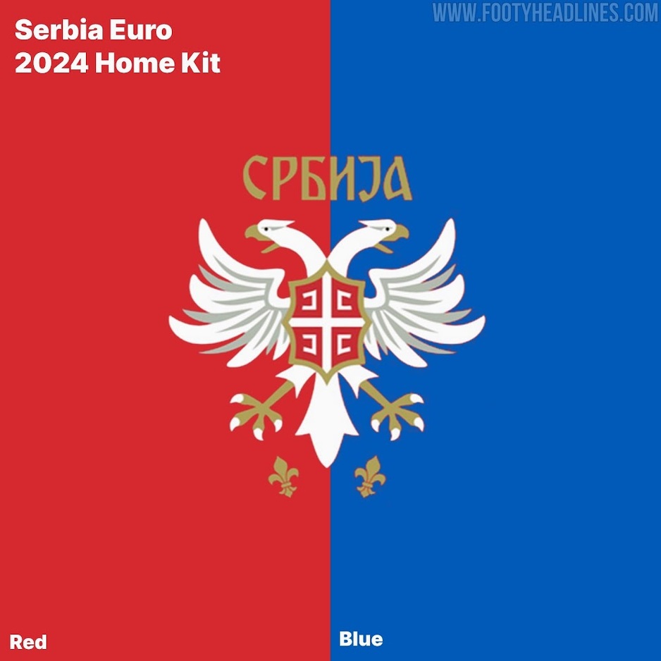Domaći dres reprezentacije Srbije (Foto: Footy Headlines)