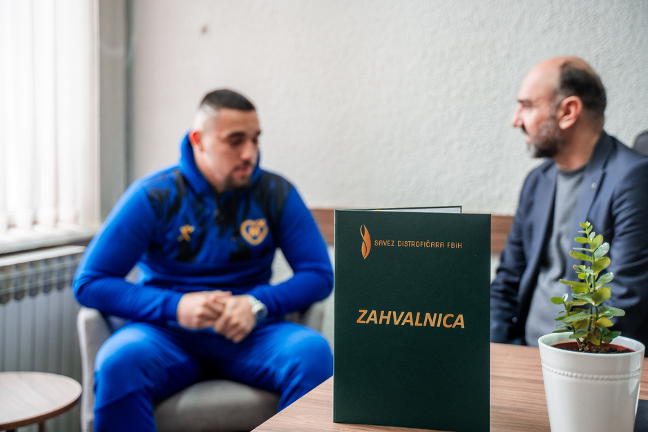 Hrvač Affan Smajić i Savez distrofičara Federacije BiH