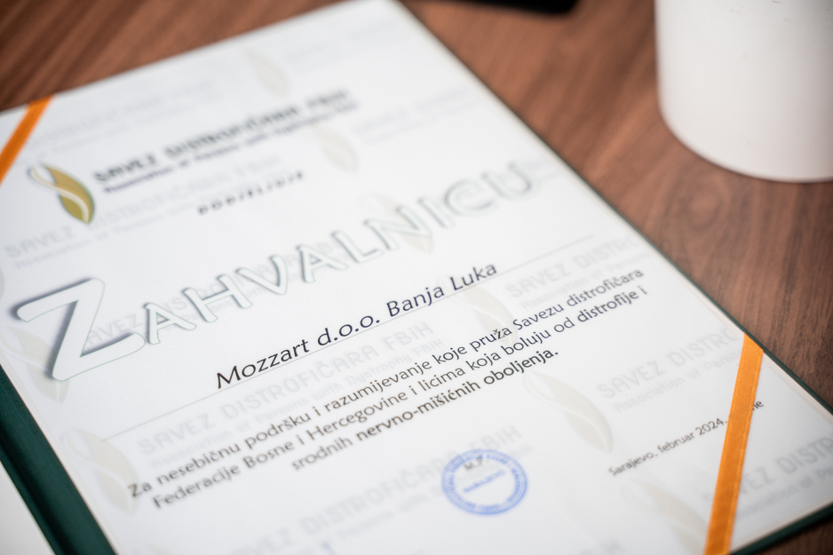 Hrvač Affan Smajić i Savez distrofičara Federacije BiH