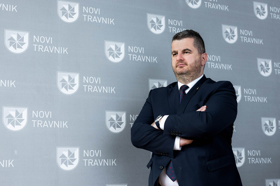 Stjepan Dujo, načelnik Općine Novi Travnik