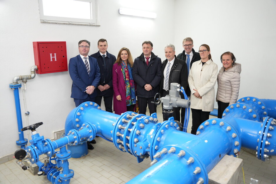 Izgradnju novog vodovodnog sistema u Gradačcu podržale EU, Norveška, Švedska i Češka (Foto: Delegacija EU u BiH)