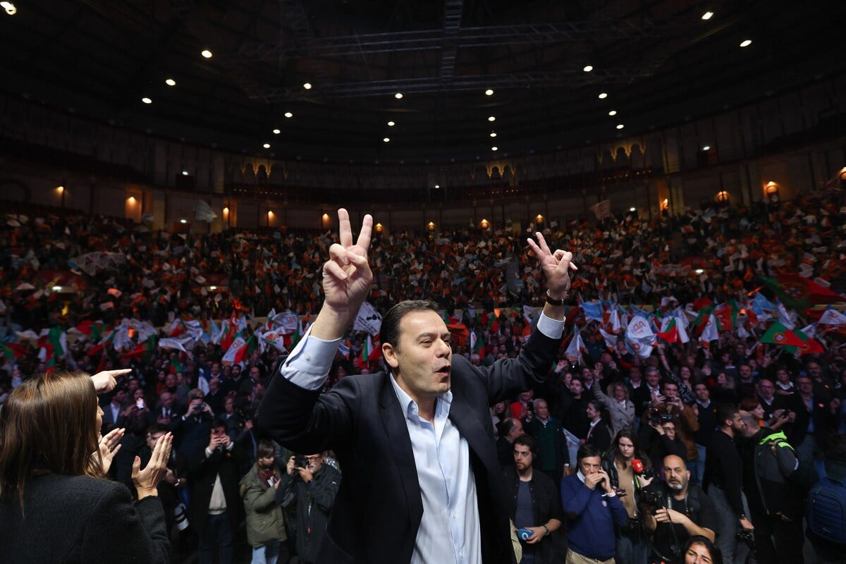 Luis Montenegro, lider Socijaldemokratske partije Portugala (Foto: EPA-EFE)