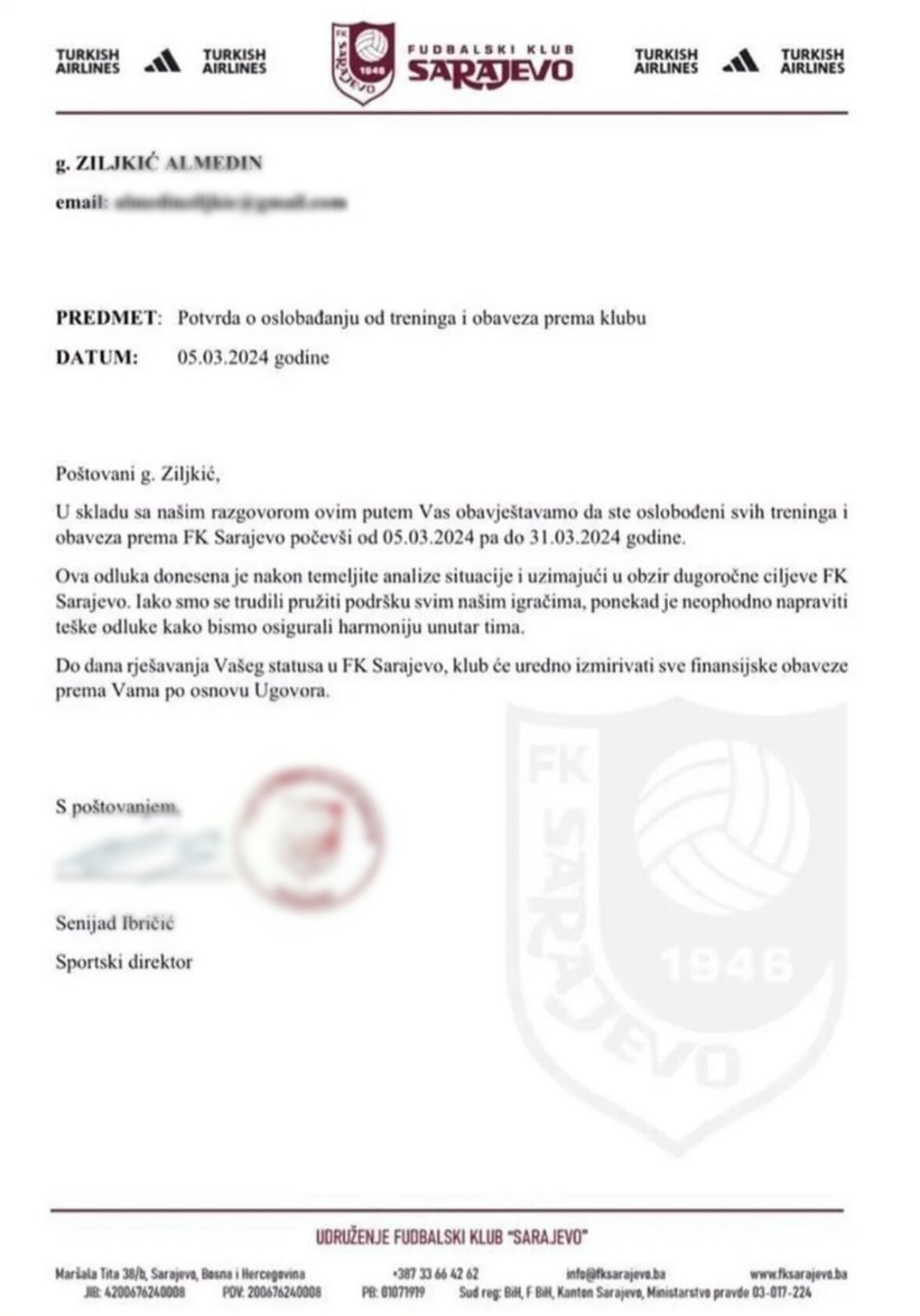 Dokument koji je procurio u javnosti (Foto: Screenshot)