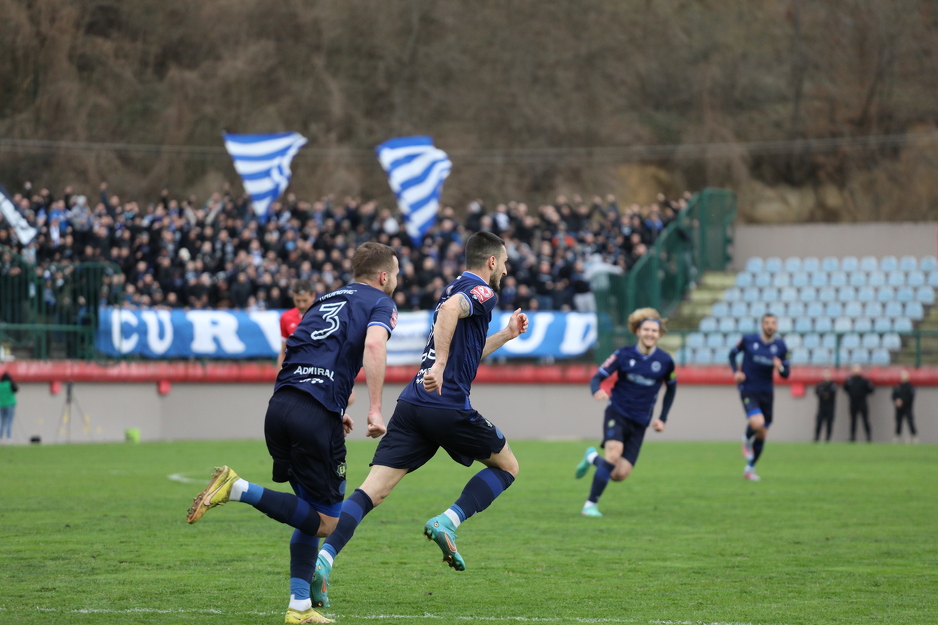Nogometaši Želje slave vodeći gol (Foto: Adem Ćatić/fkz.ba)