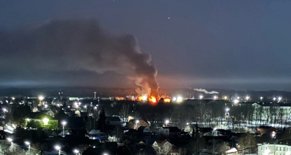Gori rafinerija nafte u Rusiji (Foto: X)