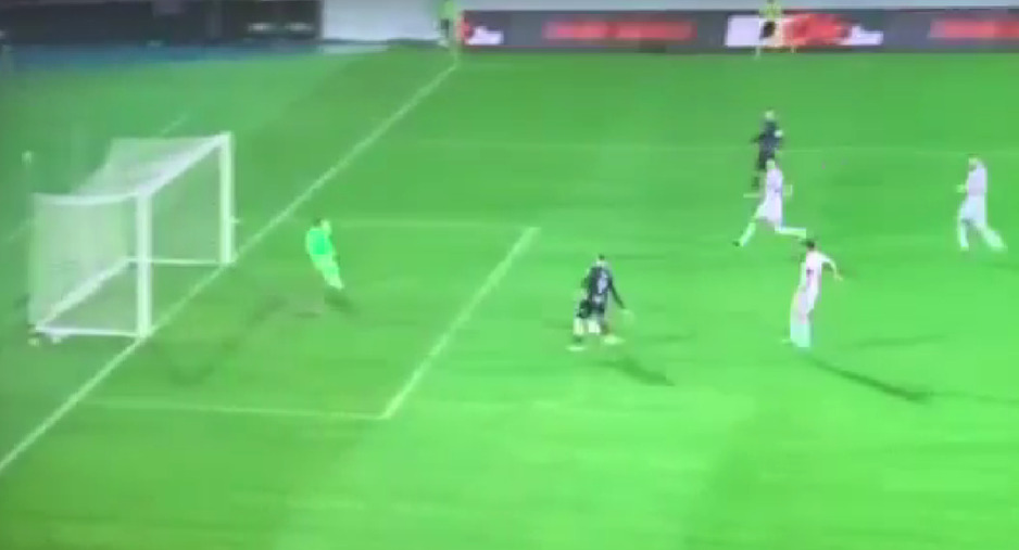 Promašaj Haračića (Foto: Screenshot)