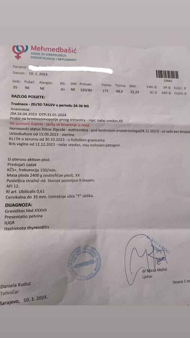 Nalaz iz zavoda