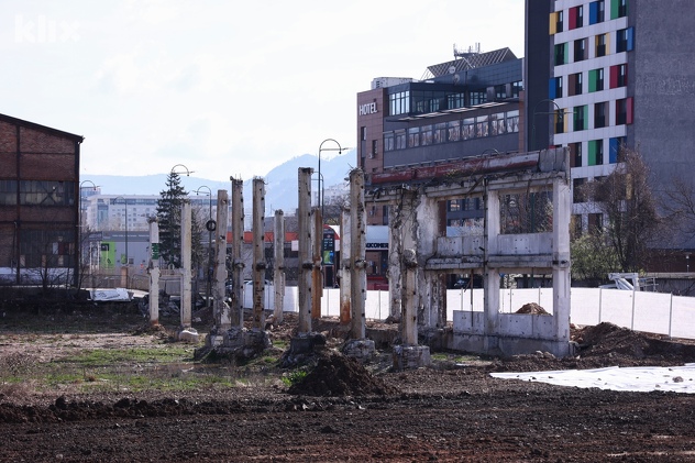 Gradilište Lidlove trgovine u sarajevskom naselju Alipašino Polje (Foto: I. L./Klix.ba)