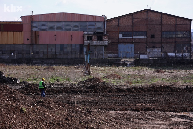 Gradilište Lidlove trgovine u sarajevskom naselju Alipašino Polje (Foto: I. L./Klix.ba)