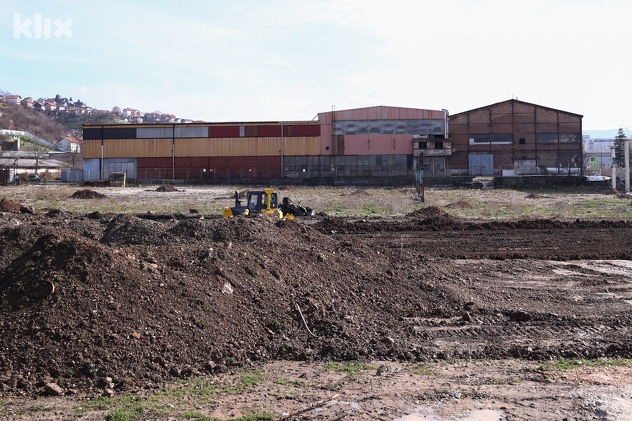 Gradilište Lidlove trgovine u sarajevskom naselju Alipašino Polje (Foto: I. L./Klix.ba)