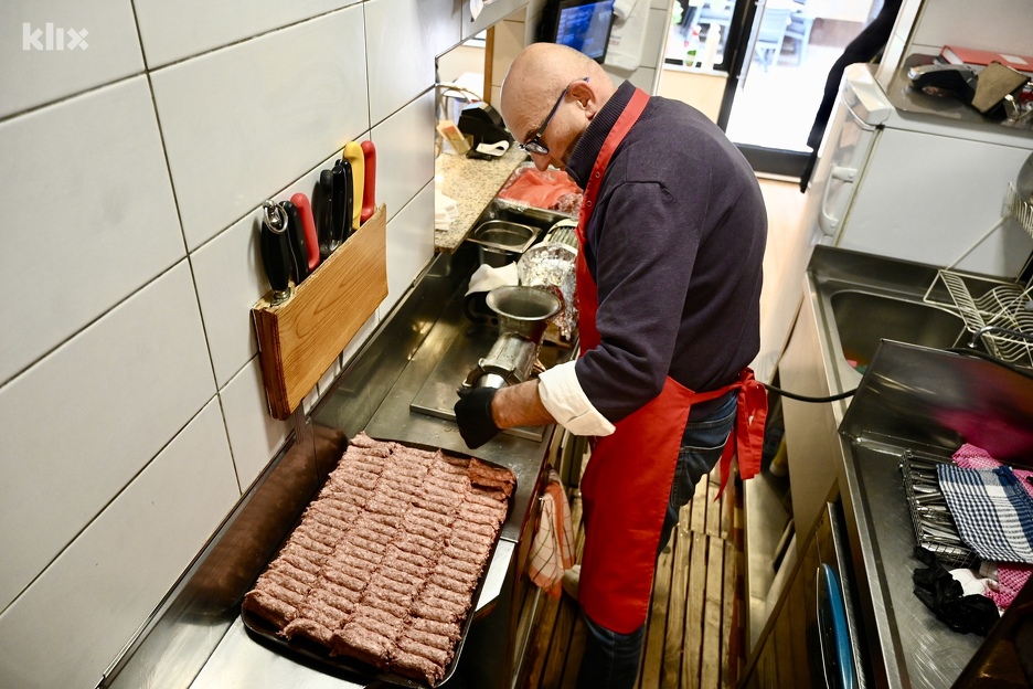 Mustafa Ogrešević, vlasnik ćevabdžinice Nune (Foto: T. S./Klix.ba)