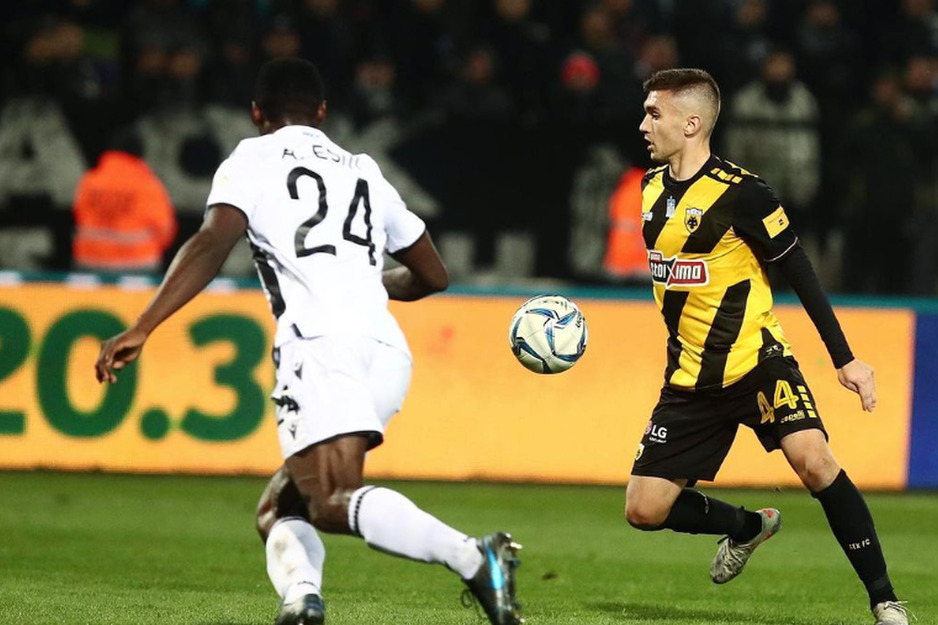 Anel Šabanadžović u dresu AEK-a (Foto: Instagram)