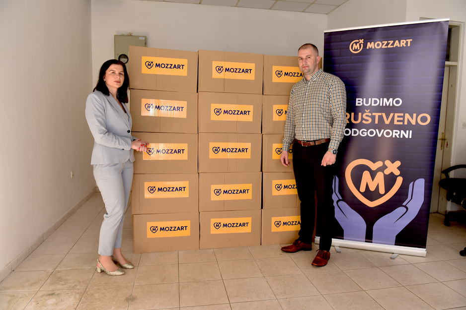 Kompanija Mozzart uz Centar za socijalni rad u Zvorniku