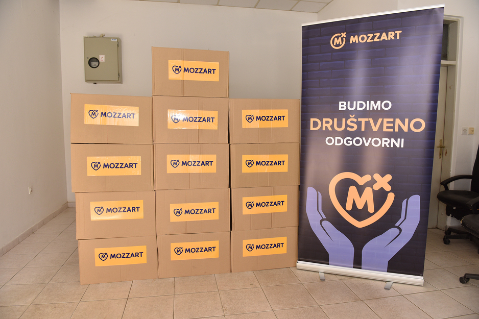 Kompanija Mozzart uz Centar za socijalni rad u Zvorniku