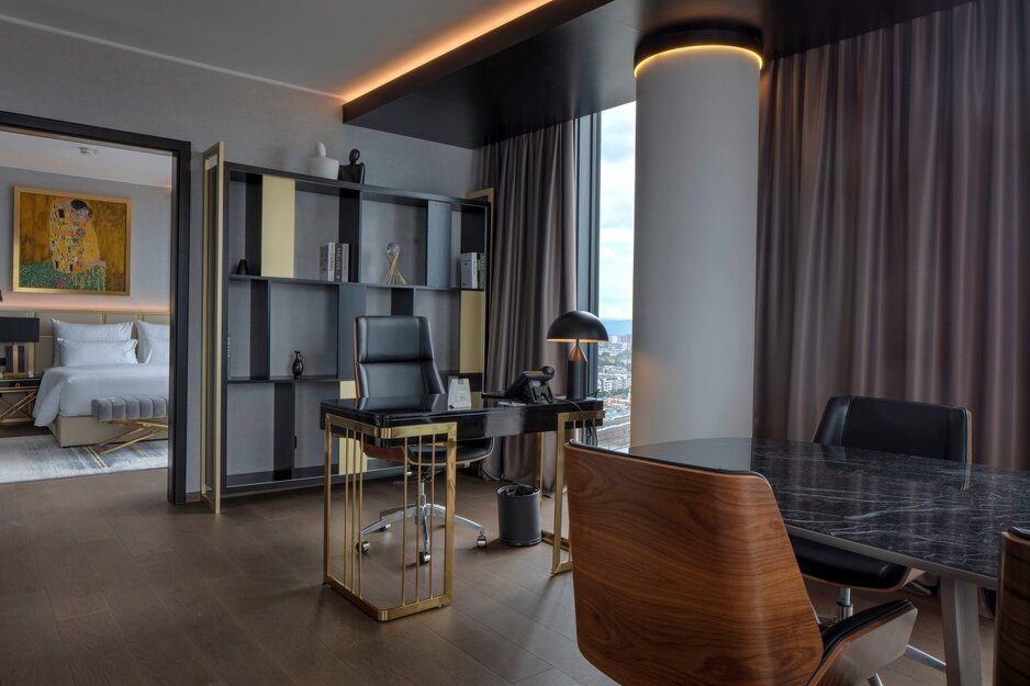 Ronaldova hotelska soba u Ljubljani (Foto: Grand Plaza Hotel)