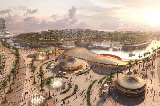 Arhitektonsko rješenje za obalu Muskata (Foto: Ministarstvo za stanovanje i urbanizam Omana)