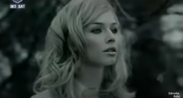 Aleksandra u spotu Zdravka Čolića za pjesmu