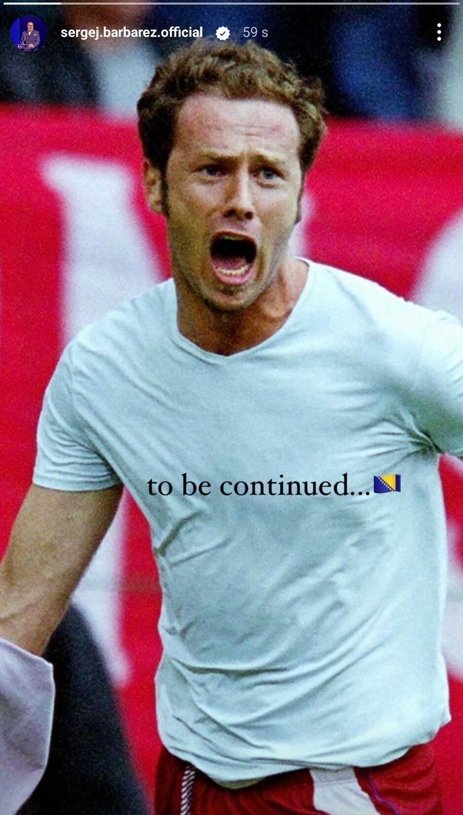 Barbarezova objava na Instagramu (Foto: Screenshot)