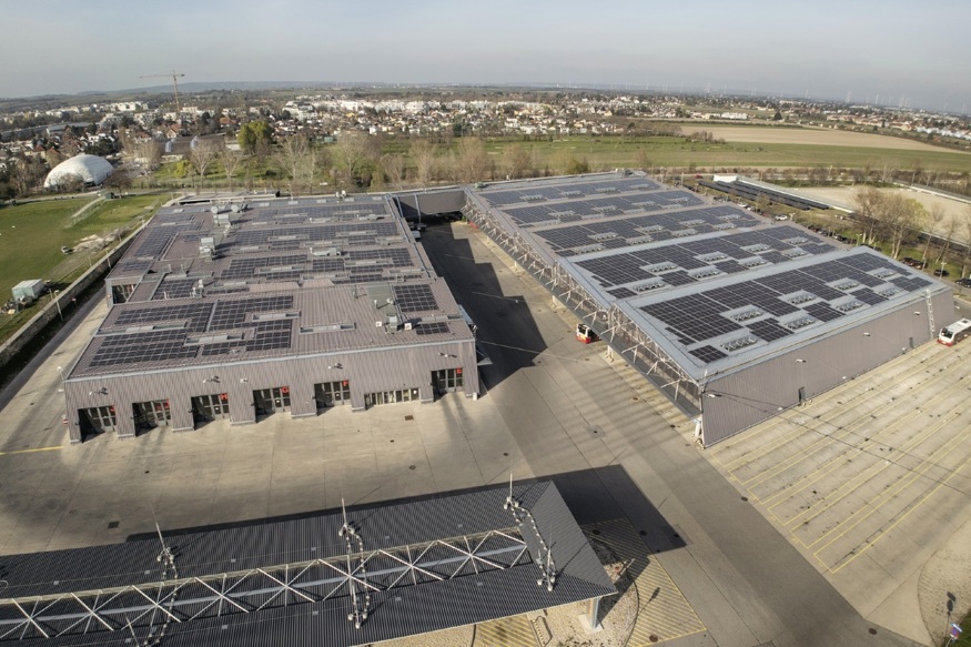 Solarno postrojenje autobusne garaže preduzeća Wiener Linien (Wien Energie Max Kropitz)