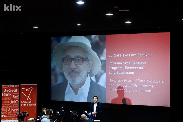 Elia Suleiman dobit će Počasno srce Sarajeva (Foto: T. S./Klix.ba)